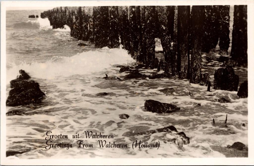 Groeten uit Walcheren, Verzenden, 1940 tot 1960, Ongelopen, Zeeland