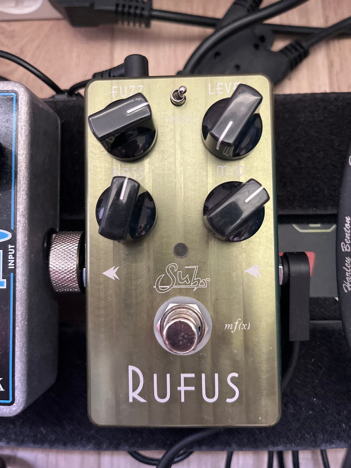 Suhr Rufus Fuzz en Overdrive pedaal, Muziek en Instrumenten, Effecten, Ophalen of Verzenden, Zo goed als nieuw, Distortion, Overdrive of Fuzz