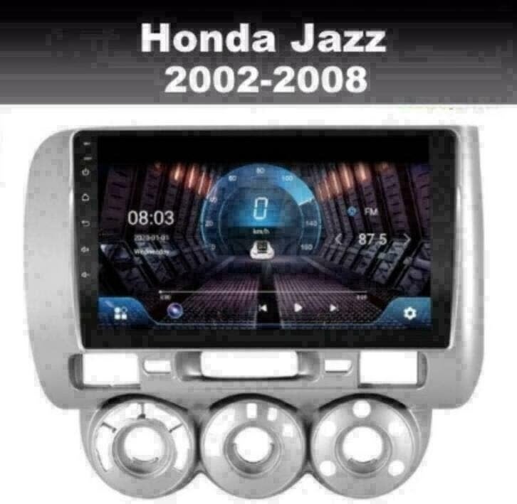 Honda Jazz 2002-2008 radio navigatie android wifi dab carkit, Ophalen of Verzenden, Nieuw