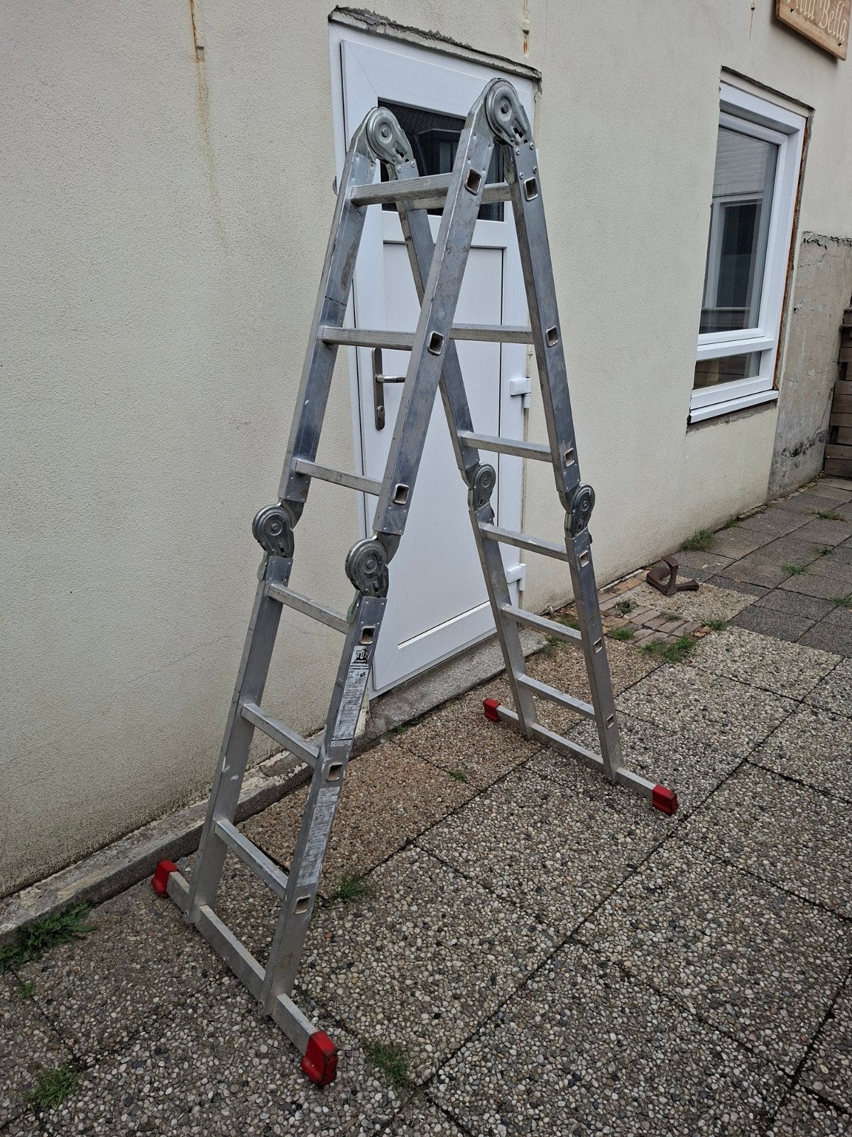 TÜV Craft Vario 360 multifunctionele aluminium ladder, Ophalen, Gebruikt, Ladder, Opvouwbaar of Inschuifbaar