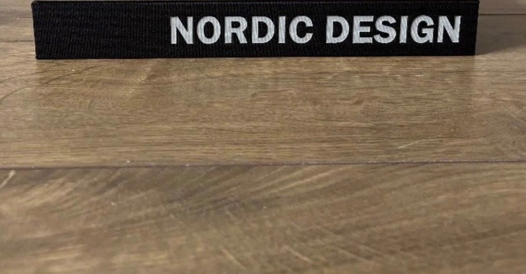 Opbergboek linnen Nordic Design donker bruin, Ophalen of Verzenden, Nieuw, Bruin
