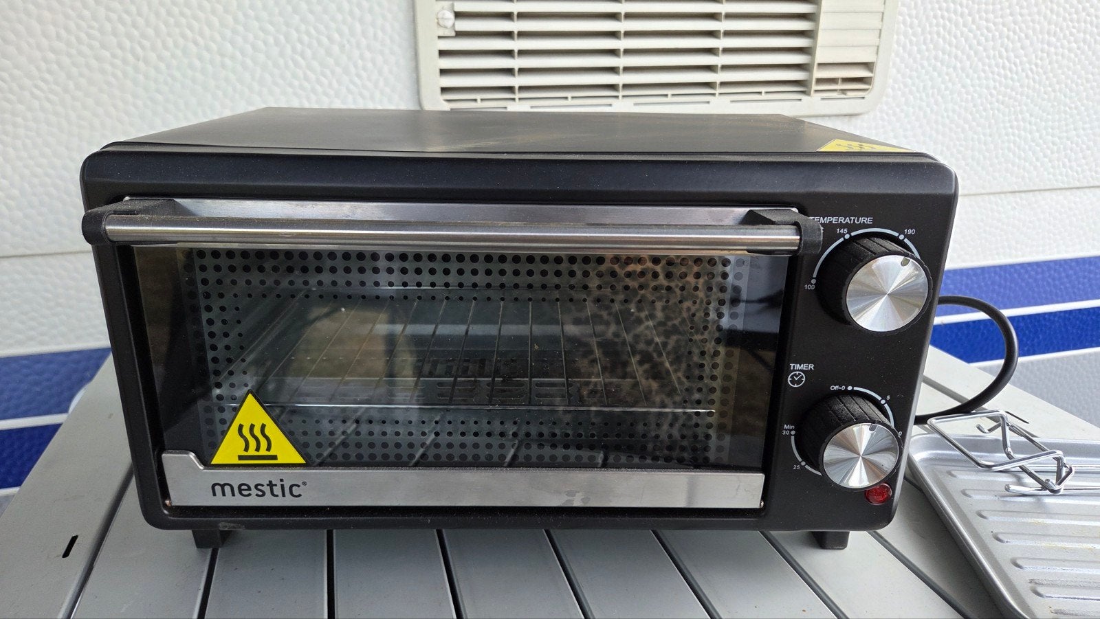 Mestic Mini-oven - Ideaal voor camping of kleine keuken, Ophalen, Zo goed als nieuw