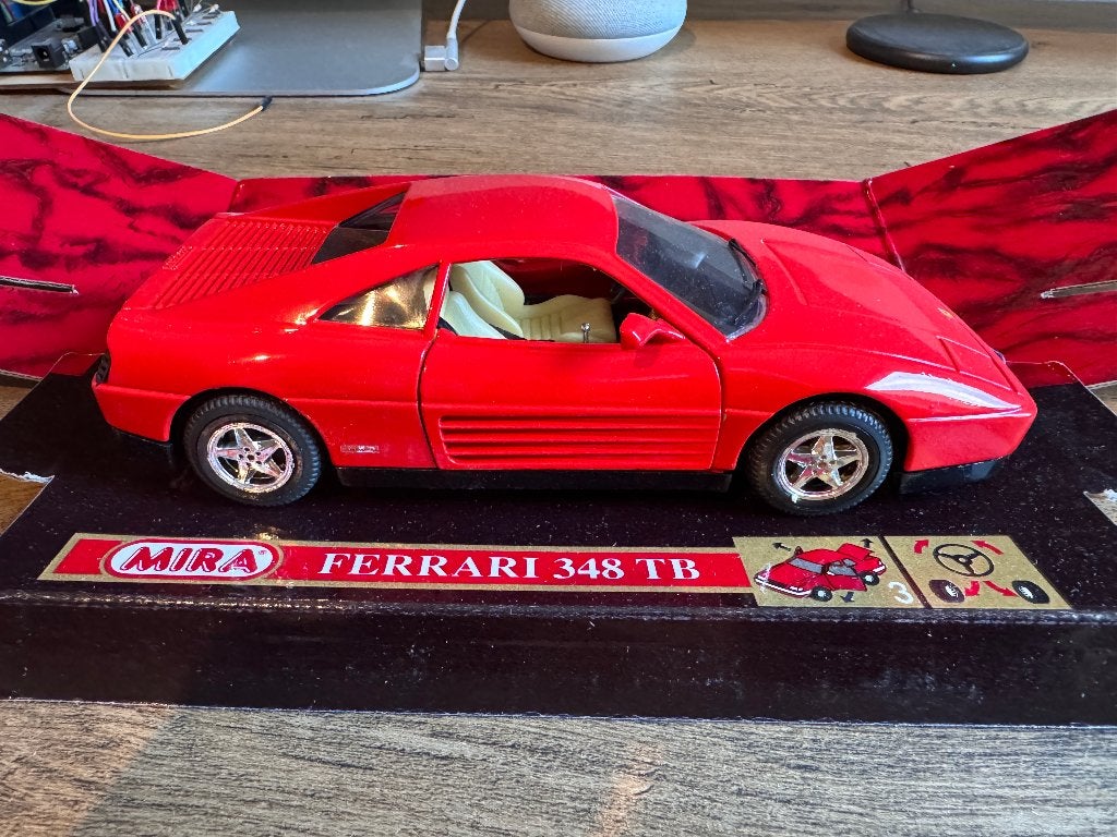 Ferrari 348 TB 1:24, Hobby en Vrije tijd, Modelauto's | 1:24, Ophalen of Verzenden, Nieuw, Auto, Bburago