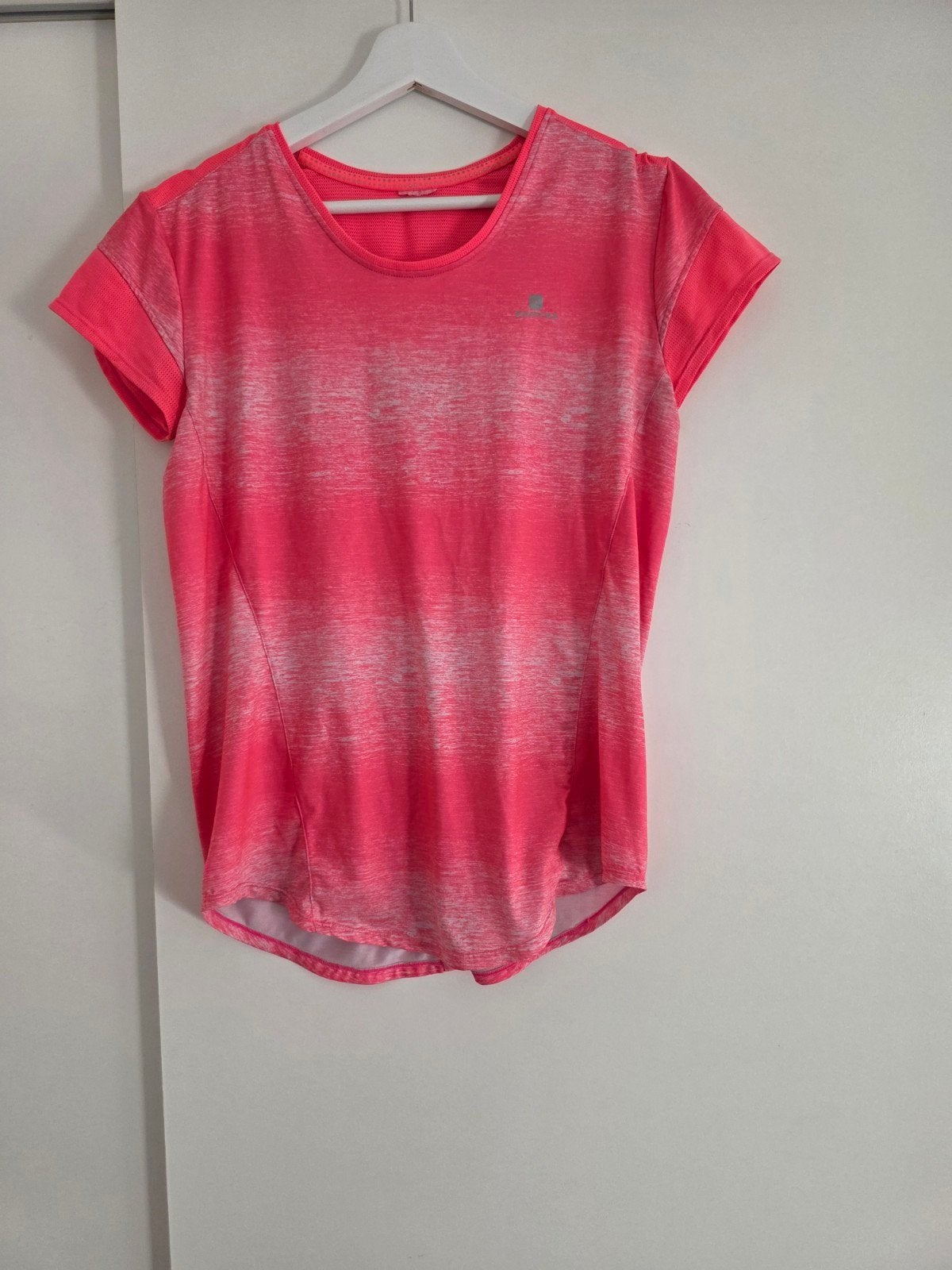 Roze sportshirt met korte mouwen, Maat 38/40 (M), Ophalen of Verzenden, Roze, Fitness of Aerobics