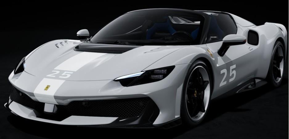 Ferrari 296 Speciale Aperta Grijs 1:18 P18270D BBR PRE-ORDER, Ophalen of Verzenden, Nieuw, Auto, Overige merken