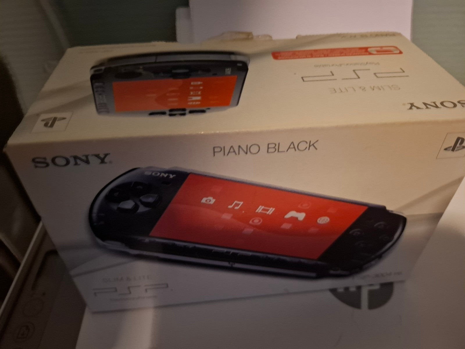 Sony PSP Slim & Lite (Piano Black) - Zo goed als nieuw, Ophalen of Verzenden, Zo goed als nieuw, Zwart, PSP Slim