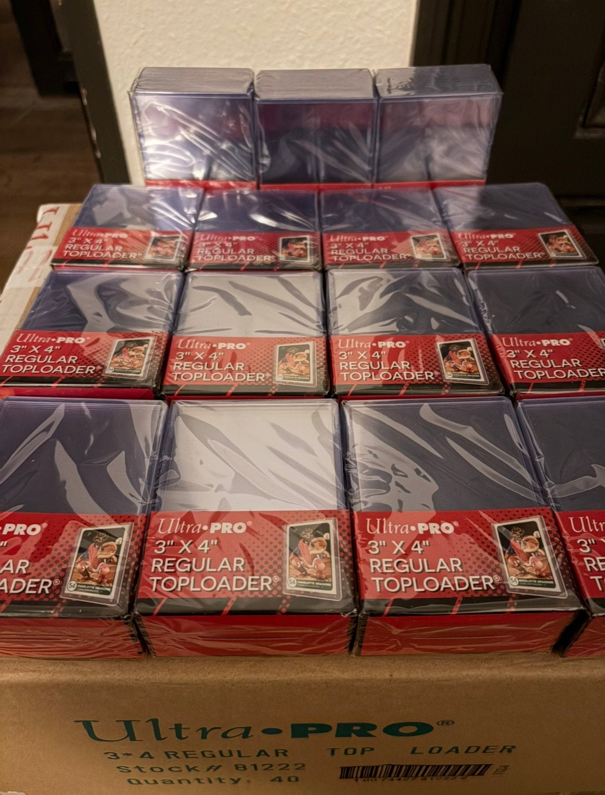15 stuks Toploaders Ultra Pro, Ophalen of Verzenden, Nieuw, Sleeves of Kaarthoesjes