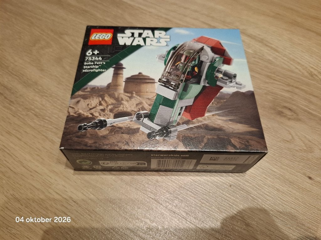 Lego Star Wars 75344 Boba Fett's Starship Microfighter NIEUW, Star Wars, Lego, Nieuw, Ophalen of Verzenden