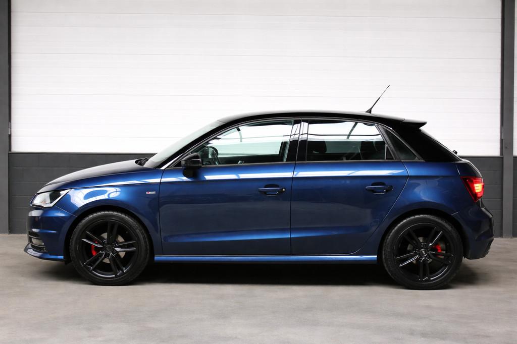 Audi A1 Sportback 1.0 TFSI S Line l Navi Airco Cruise Contr, Voorwielaandrijving, Euro 6, 95 pk, Leder en Stof