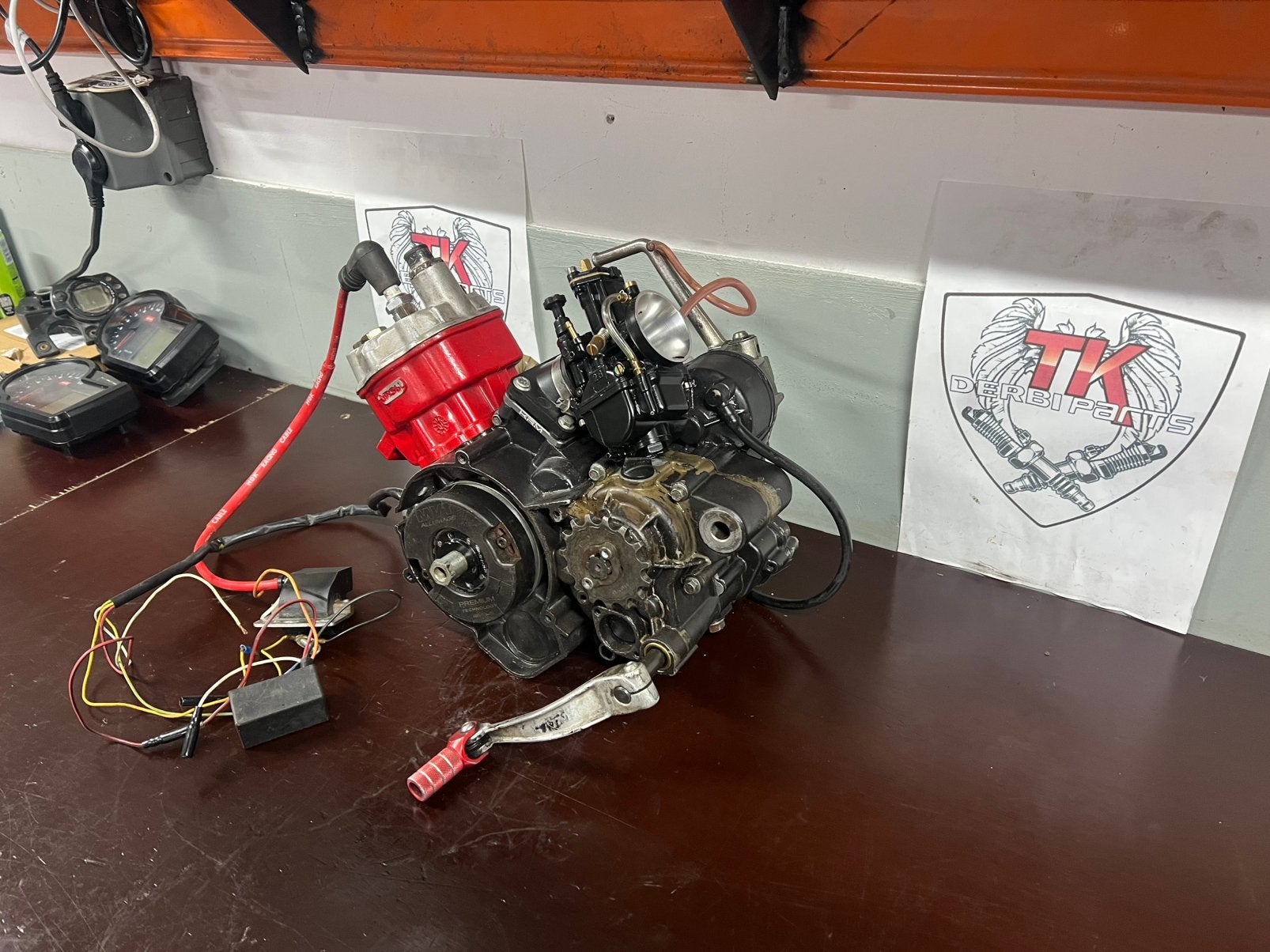 Derbi euro 2 ot blok 80cc, Gebruikt, 80cc airsal, Blok, Ophalen of Verzenden