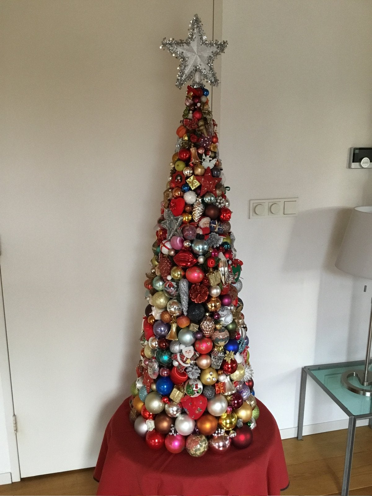 Veelkleurige kerstboom, Diversen, Ophalen, Zo goed als nieuw