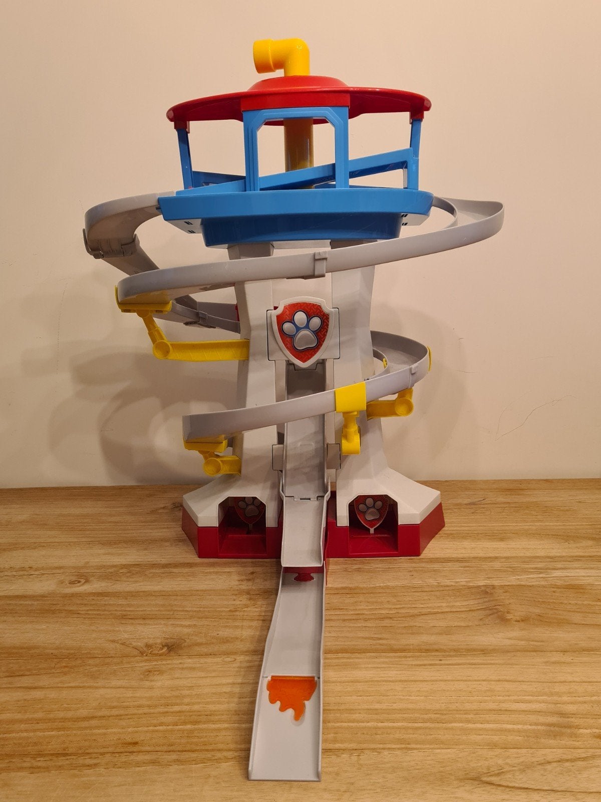 Paw Patrol Race & Go Deluxe Speelset met 3 voertuigen, Ophalen of Verzenden, Gebruikt