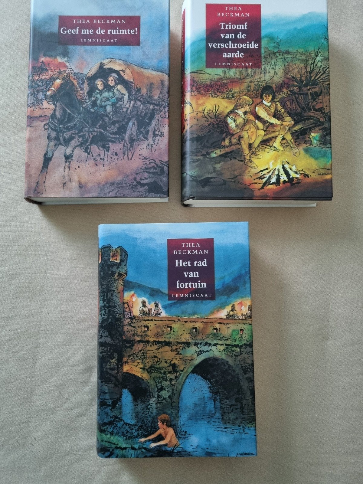 Thea Beckman Boeken - Historische Jeugdromans, Ophalen, Gelezen, Thea Beckman, Fictie