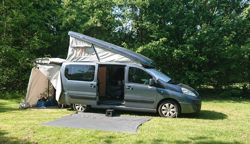 buscamper met hefdak en professionele ZOOOM inrichting Citro, Overige merken, ESP-stabiliteitscontrole, Tot en met 2, Particulier