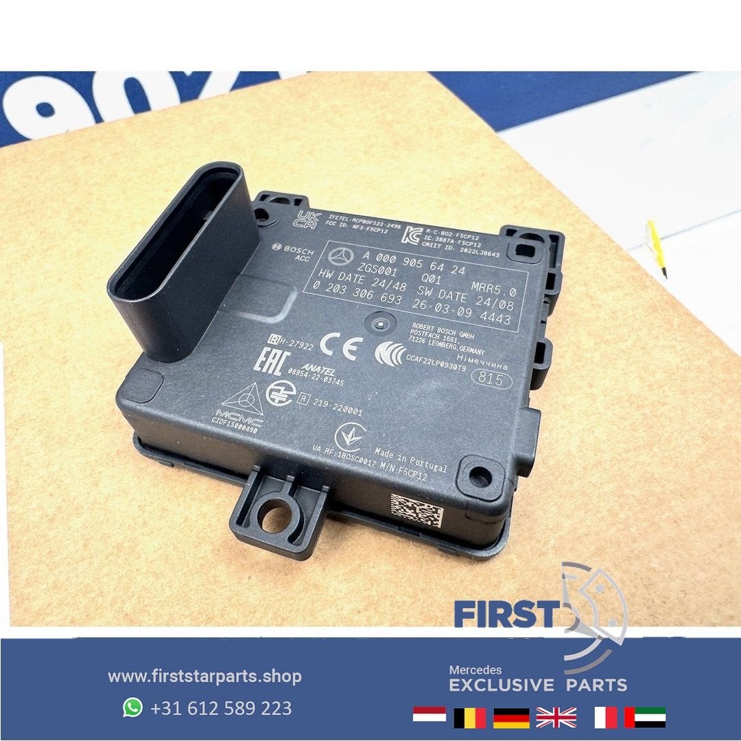 A0009056424 RADARSENSOR Mercedes W206 W290 W214 W254 W167 W2, Gebruikt, -, Ophalen of Verzenden, -