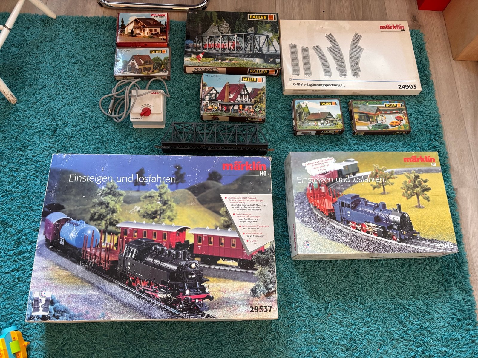 Märklin modeltrein sets in originele verpakking, Ophalen, Wisselstroom, Märklin, Gebruikt