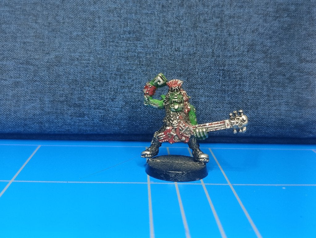 Warhammer 40k Goff Rokker Metal Orks, Gebruikt, Warhammer, Ophalen of Verzenden, .