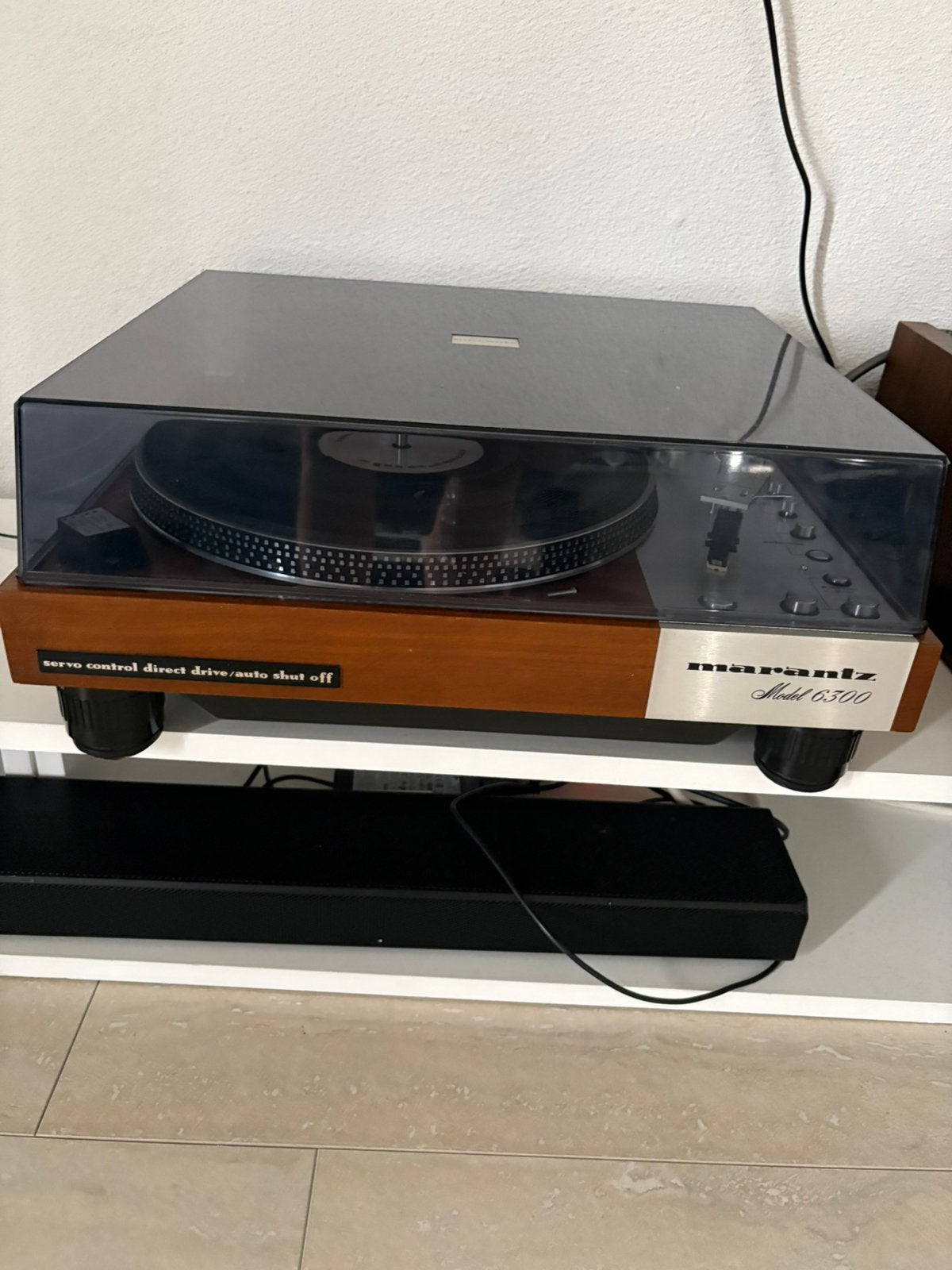 Marantz platenspeler 6300, Ophalen of Verzenden, Zo goed als nieuw, Overige merken
