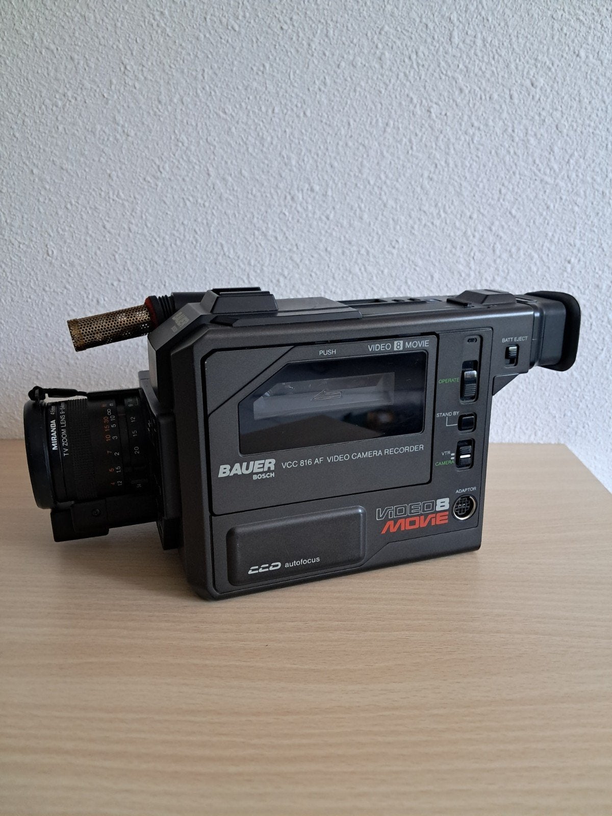 Bauer Bosch Video Camera Recorder, Ophalen, 8mm