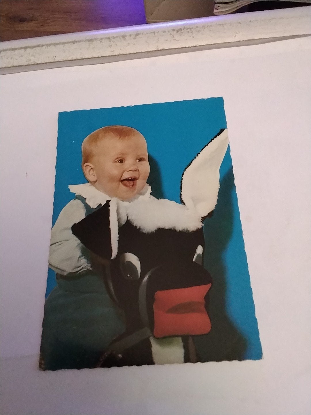 Vintage Ansichtkaart Prins Willem-Alexander als baby, Ophalen of Verzenden