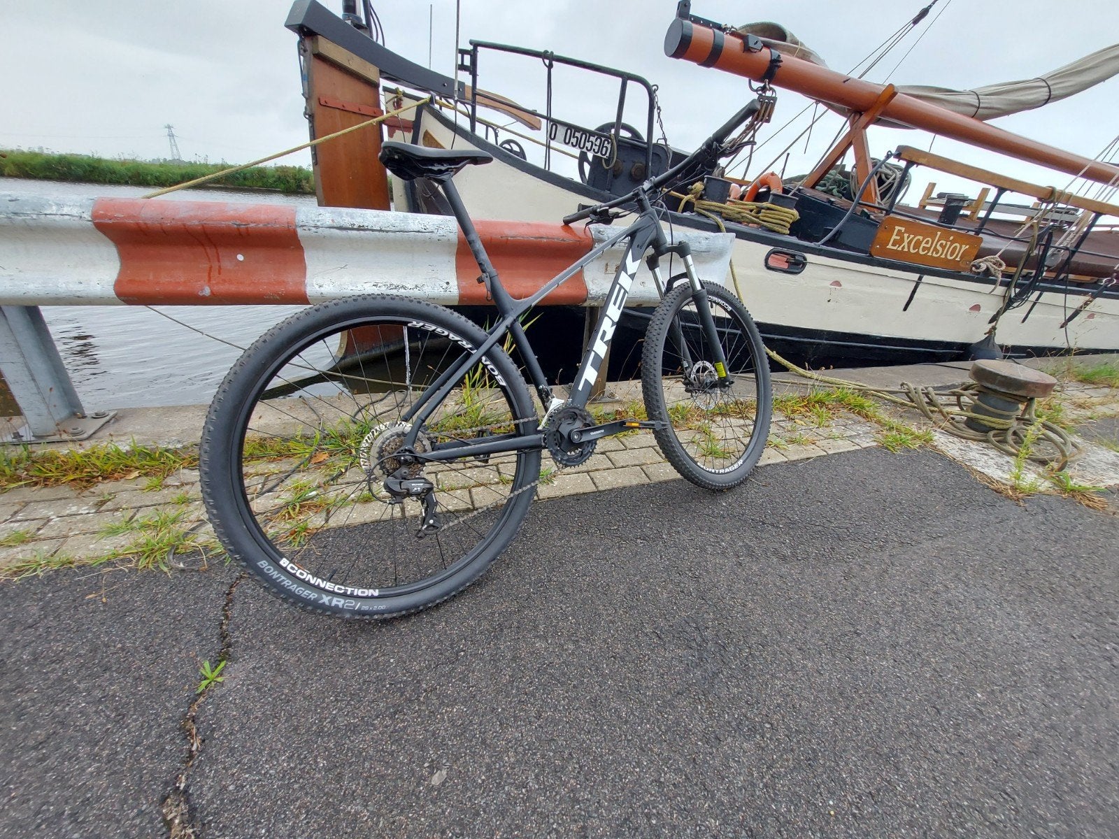 Trek Marlin 5 mountainbike, 19.5" (L) - Z.G.A.N., Versnellingen, Zo goed als nieuw, Schijfrem, Ophalen