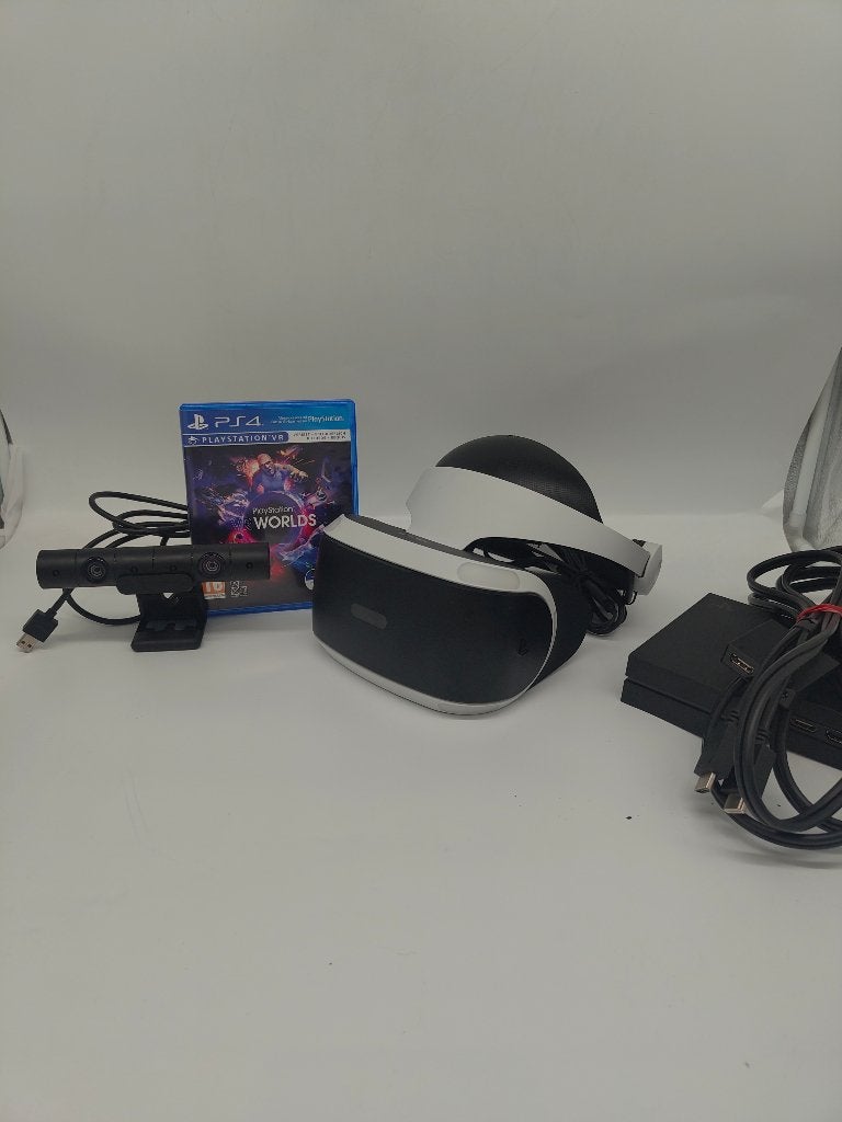 Playstation VR V1 + Worlds, Ophalen, Gebruikt, VR-bril, Privacyoffice.SEU@sony.com