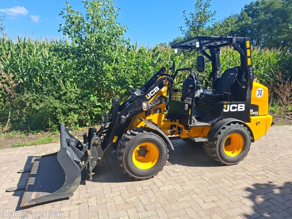 JCB 403 plus stage 5 | bj 2021 | 2320uur | puinbak lepels, -, Niet opgegeven, Ophalen of Verzenden, Niet opgegeven