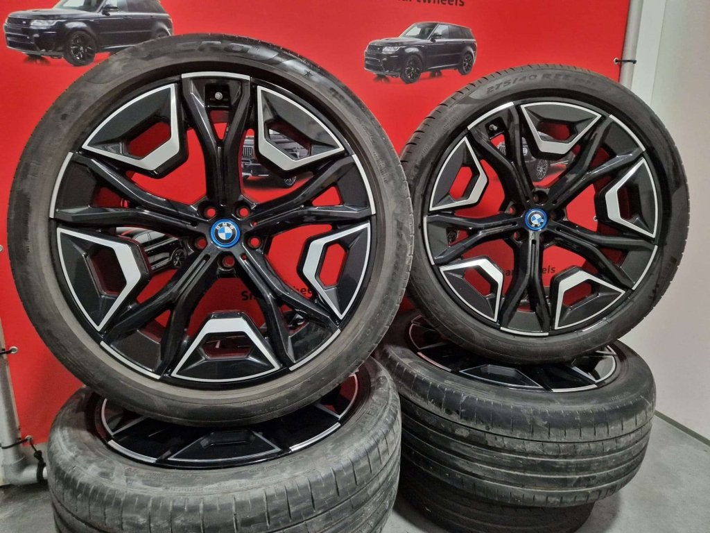 22 inch ORIGINEEL BMW 1021 M IX I20 VELGEN EN BANDEN, Niet ingevuld, 275 mm, Banden en Velgen, Niet ingevuld