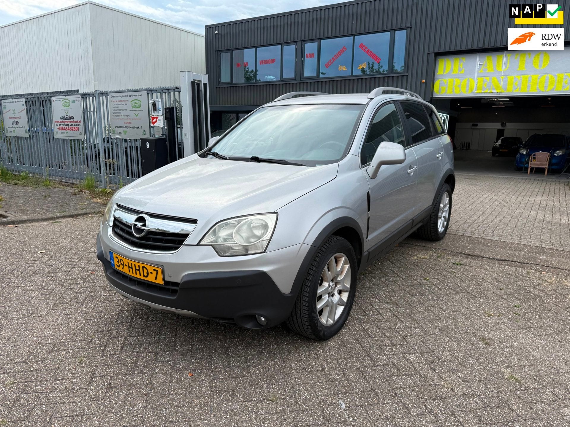 Opel Antara 2.4-16V Temptation, Auto's, Opel, Dealer onderhouden, Stof, Gebruikt, Zwart
