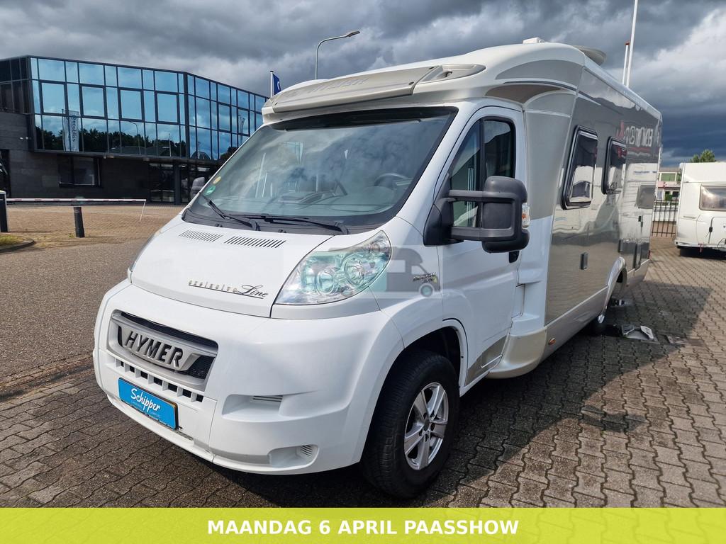 Hymer T 654 Cl exclusive line 2010 (bj 2010), Caravans en Kamperen, Ringverwarming, Overige brandstoffen, Bedrijf, Tot en met 3