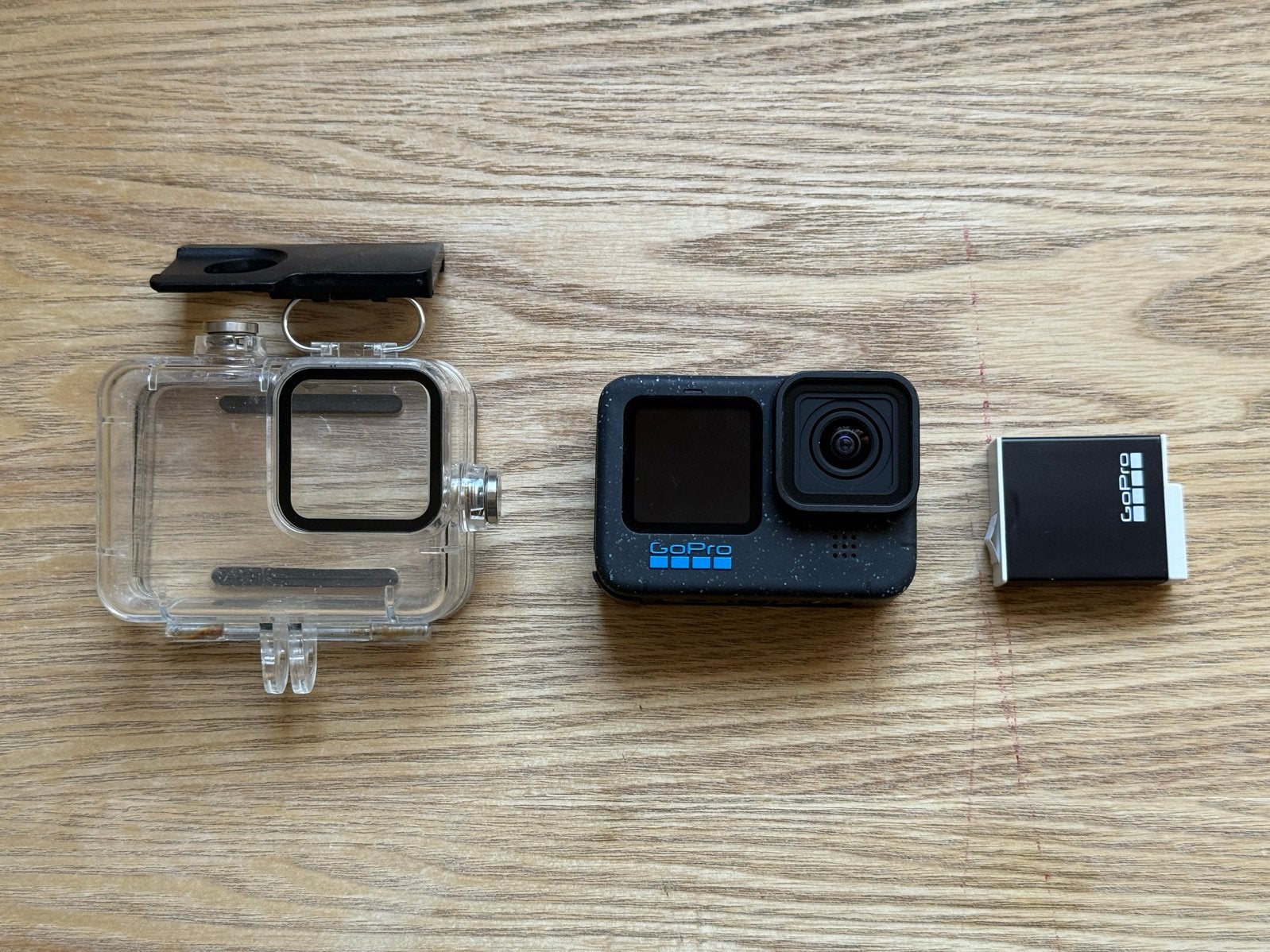 GoPro Hero 12 + Onderwater Behuizing, Audio, Tv en Foto, Actiecamera's, Ophalen of Verzenden, Zo goed als nieuw, GoPro