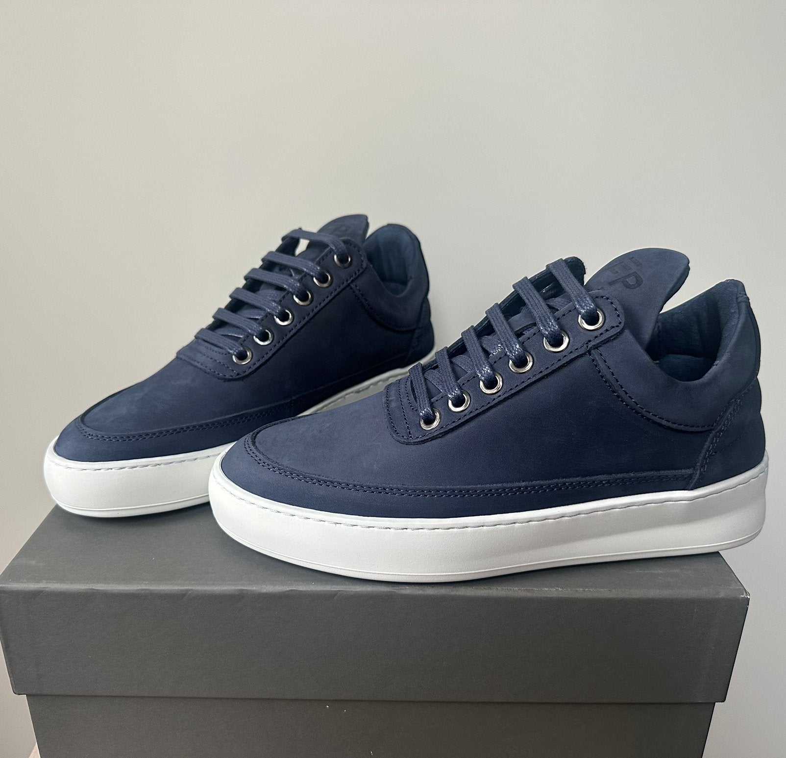Filling Pieces Aspact blauw nubuck leren sneakers maat 35, Jongen of Meisje, Schoenen, Nieuw, Ophalen of Verzenden