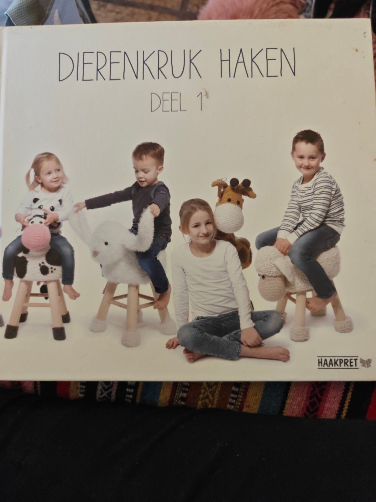 Dierenkruk Haken Deel 1 - Haakpatronen Boek, Ophalen, Zo goed als nieuw, Haken, Patroon of Boek