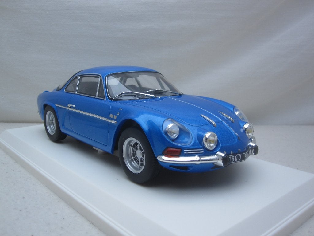 Alpine A110 1600S 1971 Blauw metallic 1:18 Norev, Ophalen of Verzenden, Nieuw, Auto, Norev