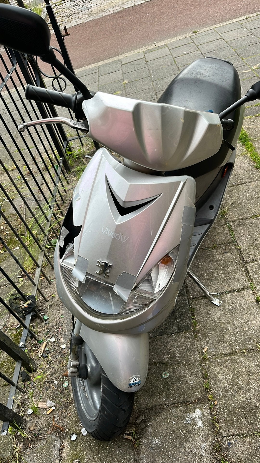 Peugeot vivacity 2006, Ophalen, Gebruikt, Maximaal 45 km/u, Benzine