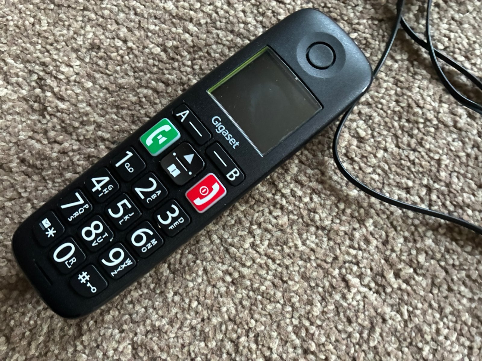 siemens gigaset senioren telefoon, Ophalen of Verzenden, Zo goed als nieuw, 1 handset