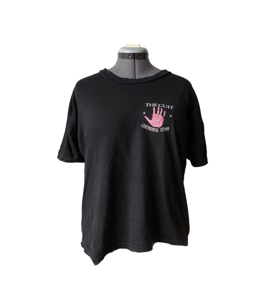 vintage the cult ceremonial stomp 91 92 tour t shirt, Vintage, Maat 48/50 (M), Vintage, Vintage