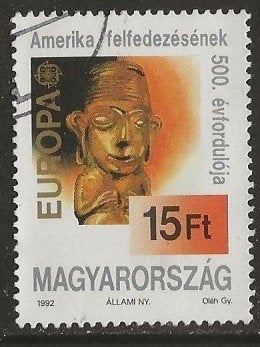 Hongarije 31, inca beeldje CEPT voor willyenanita, Verzenden, Gestempeld
