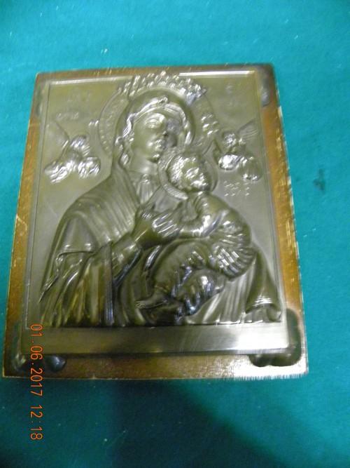 Muurhanger schild / schilderij Maria en Jezus, Ophalen of Verzenden