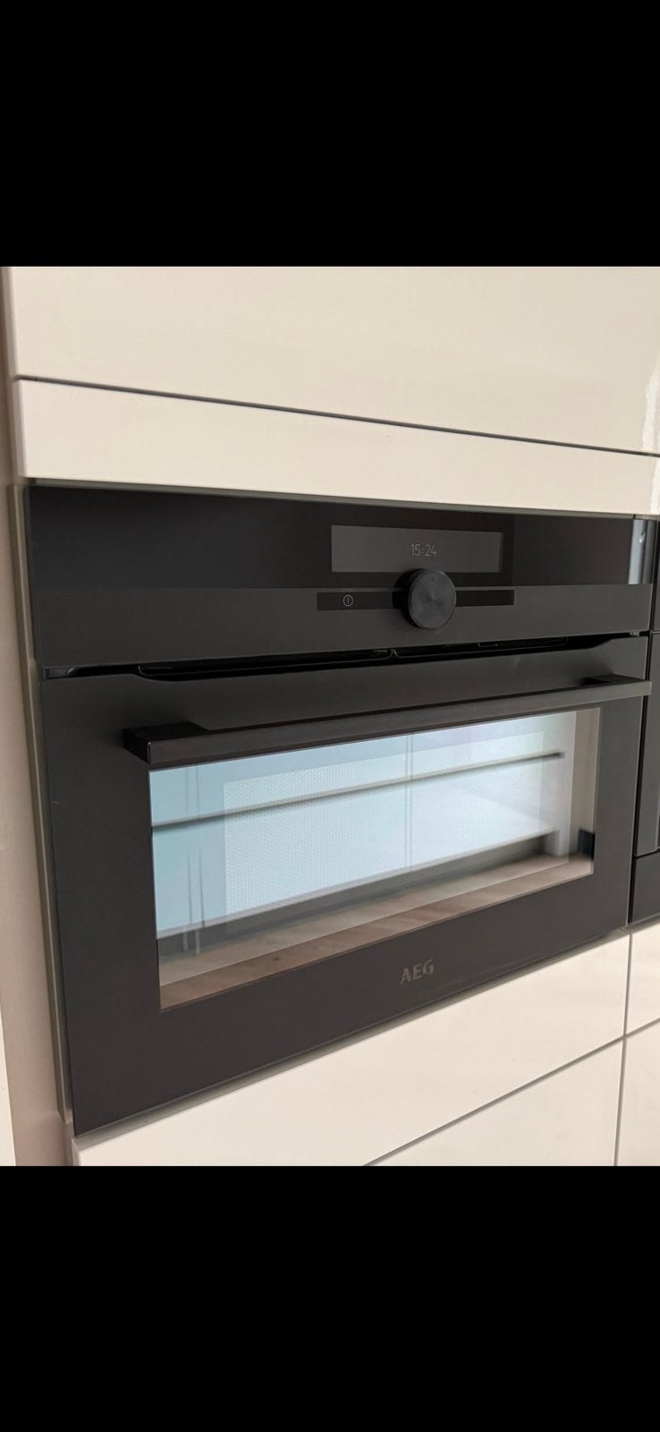 aeg inbouw combi oven en magnetron, Witgoed en Apparatuur, Ovens, Ophalen, Zo goed als nieuw