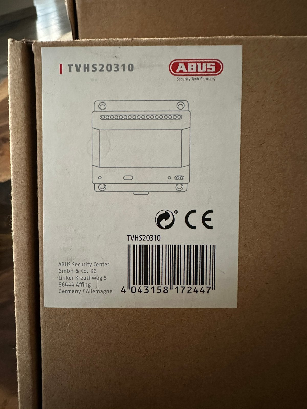 ABUS ModuVis Intercom Onderdelen – 4 Complete Sets, Doos, 100 cm of meer, Minder dan 35 cm, Ophalen of Verzenden