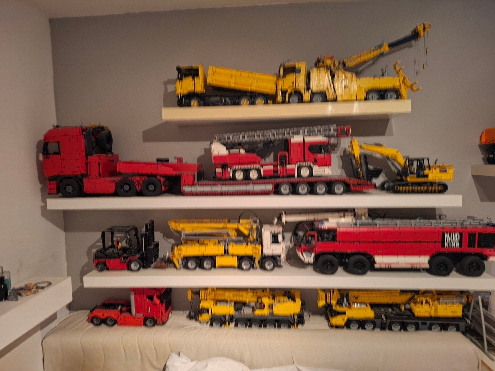 te koop aangeboden collectie mould king, Ophalen of Verzenden, Zo goed als nieuw, Bus of Vrachtwagen