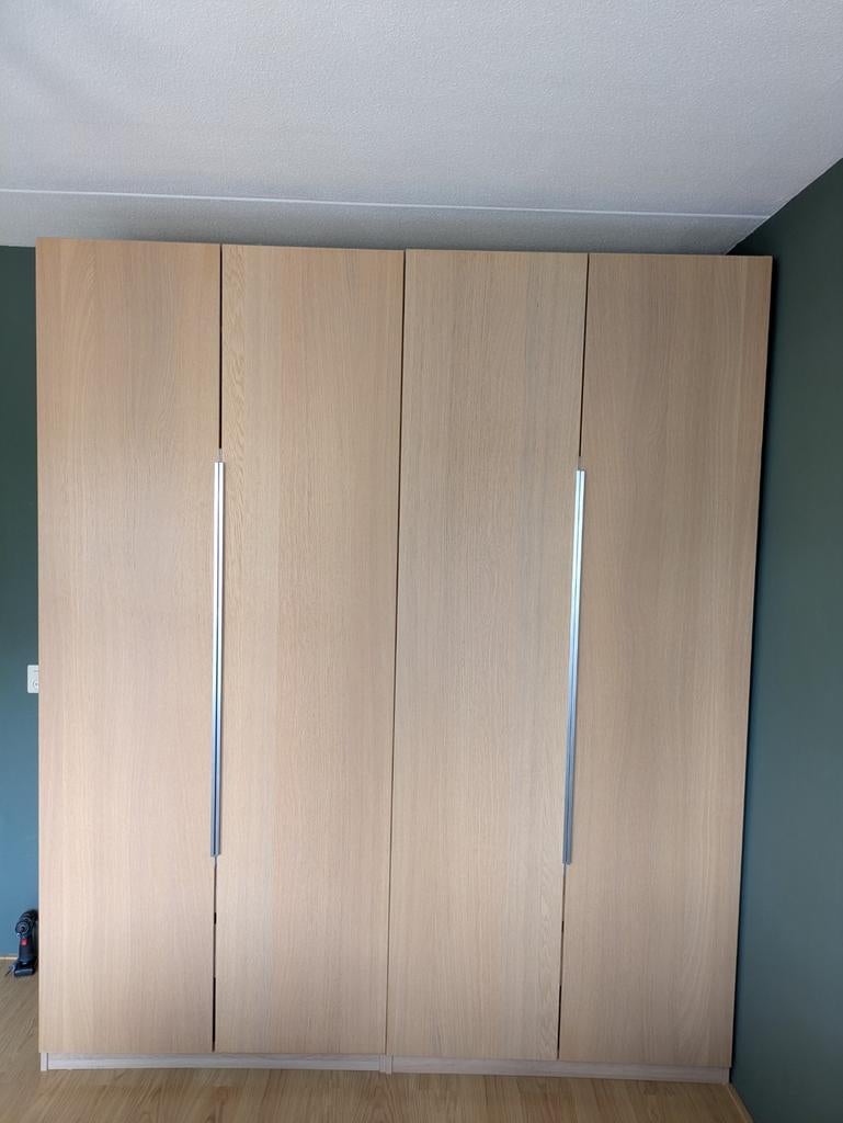 IKEA PAX kledingkast 236x100x60 cm – eiken look, Ophalen, Zo goed als nieuw, 50 tot 75 cm, 200 cm of meer