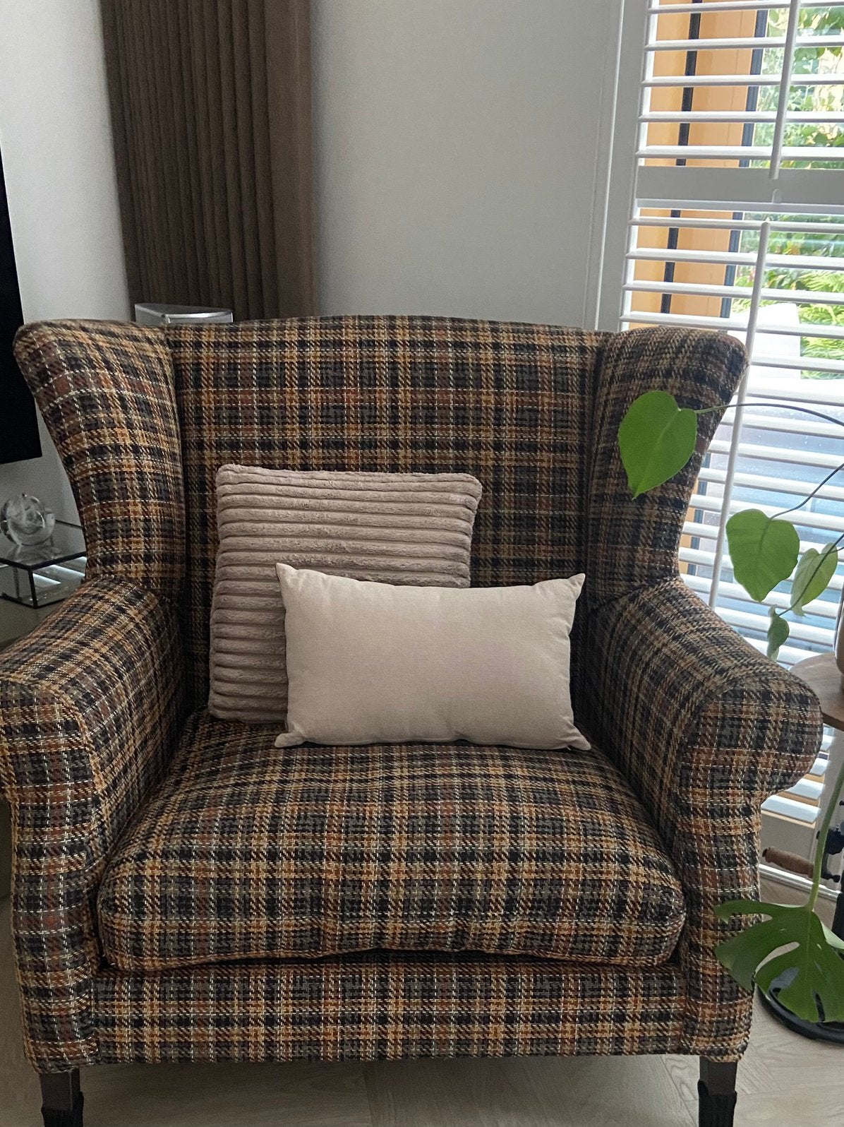 Loveseat, Huis en Inrichting, Banken | Sofa's en Chaises Longues, Ophalen, Zo goed als nieuw, Eenpersoons, Minder dan 150 cm