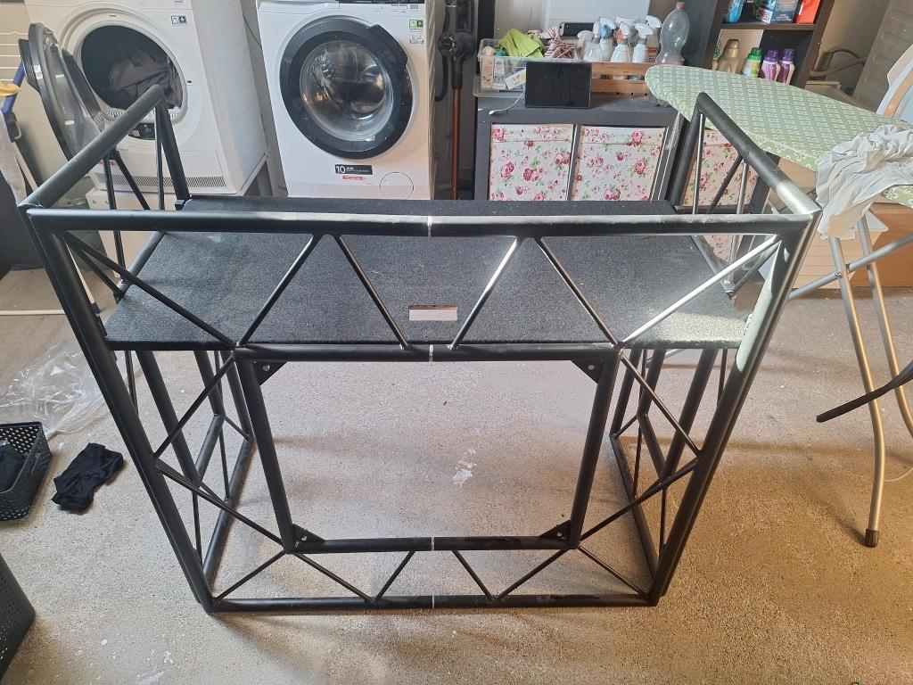 dj booth portable (hoge kwaliteit) inclusief transport tas, Ophalen, Zo goed als nieuw, Overige merken