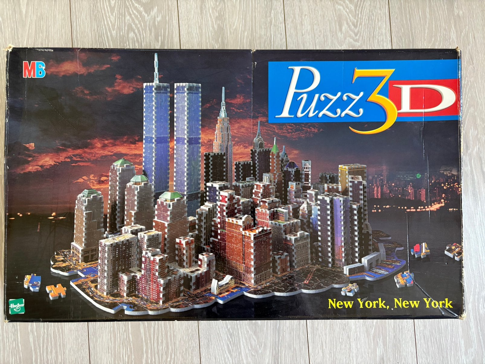 3D puzzel New York, Ophalen, Meer dan 1500 stukjes, Gebruikt, Rubik's of 3D-puzzel