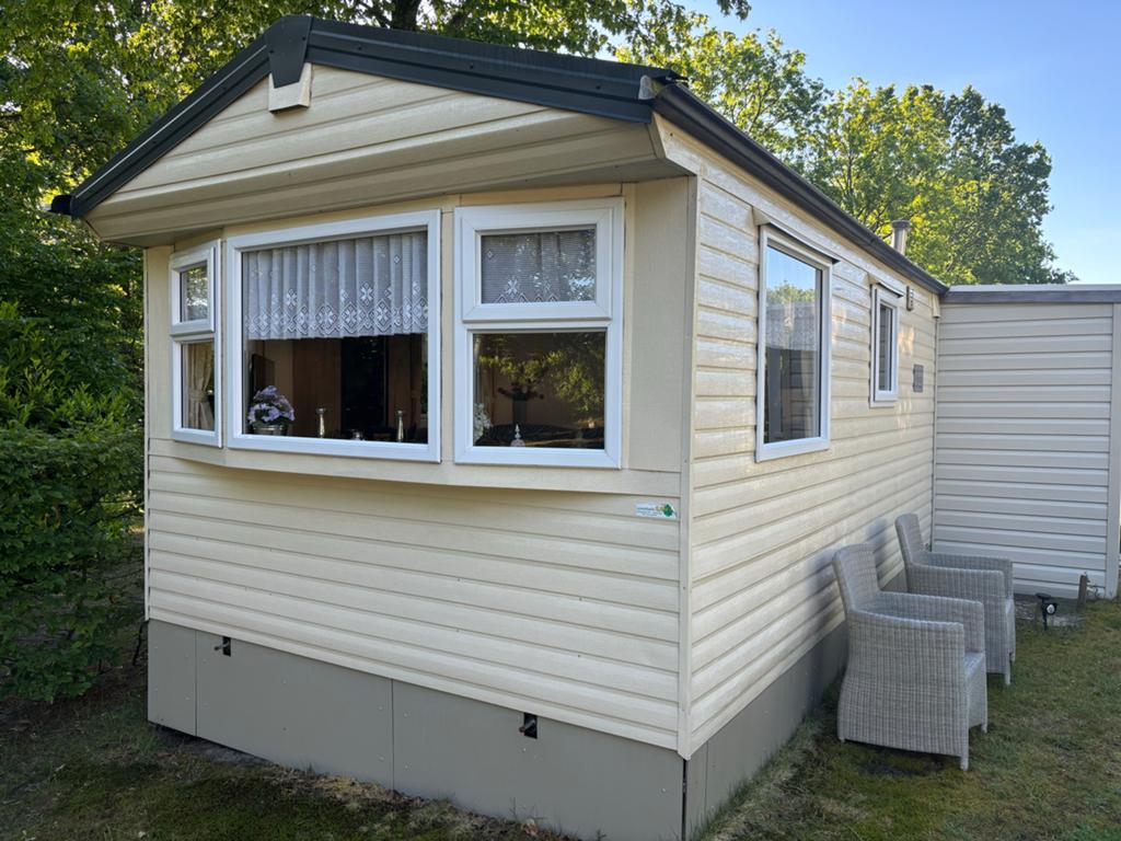 Stacaravan+ schuur+ Seizoenplaats, Caravans en Kamperen, Tot en met 2