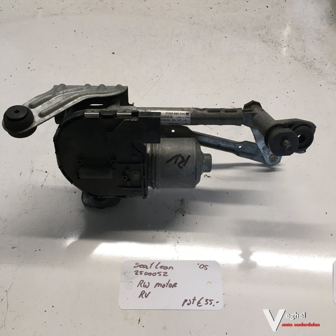 Seat Leon 2.0 fsi 5 drs 2005 2500052   Ruitenwissermotor Rec, Gebruikt, -, -, Ophalen of Verzenden