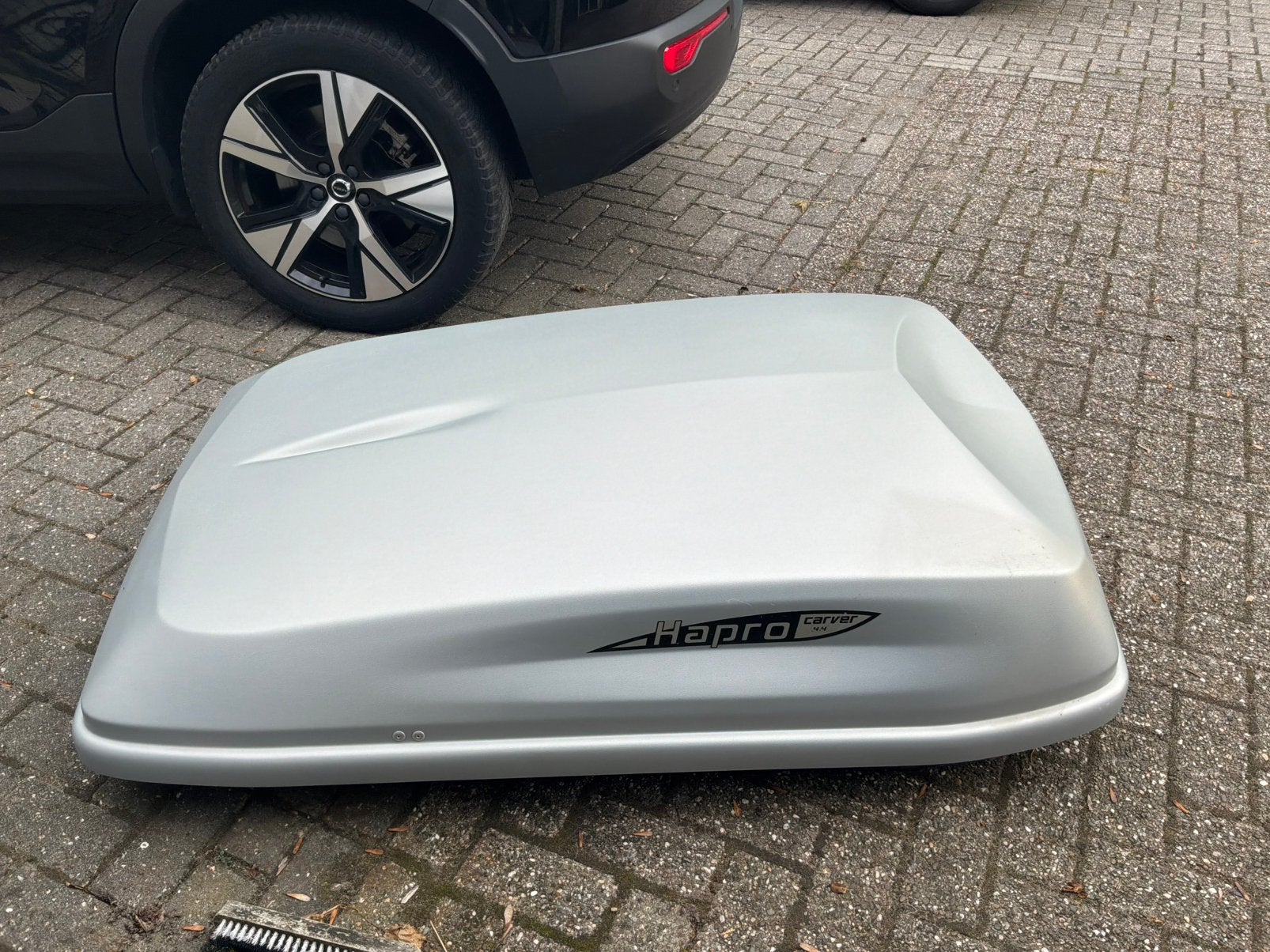 Dakkoffer Hapro met dakrails, Auto diversen, Ophalen of Verzenden, Zo goed als nieuw