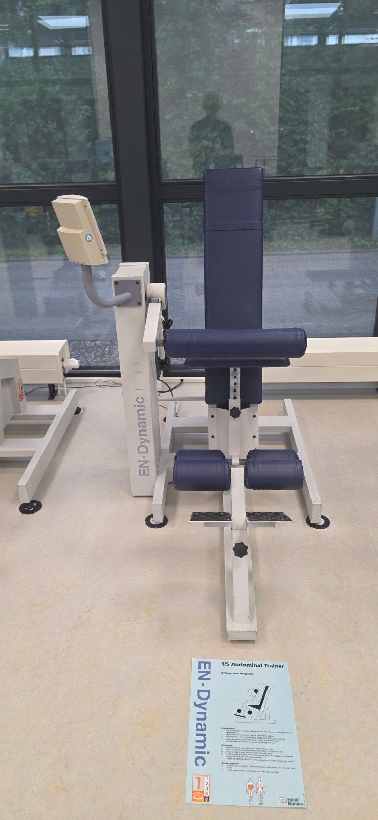 EN-Dynamic Abdominal Trainer - Buikspiertrainer, Ophalen of Verzenden, Zo goed als nieuw, Buik